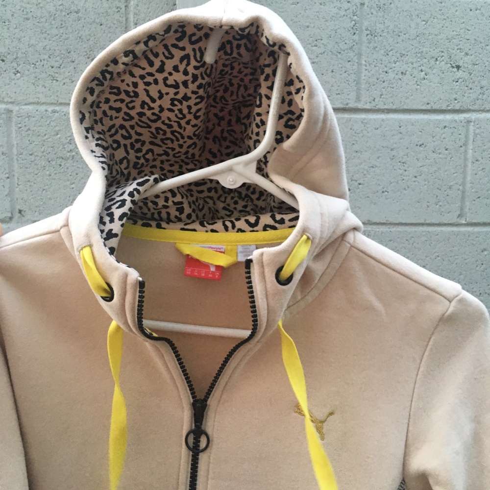 Puma Hoodie with Cheetah Print - Picture 2 of 5